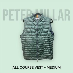 Peter Millar Green All Course Vest Men’s Medium